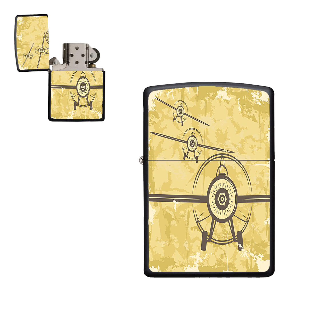 Super Vintage Propeller Designed Metal Lighters