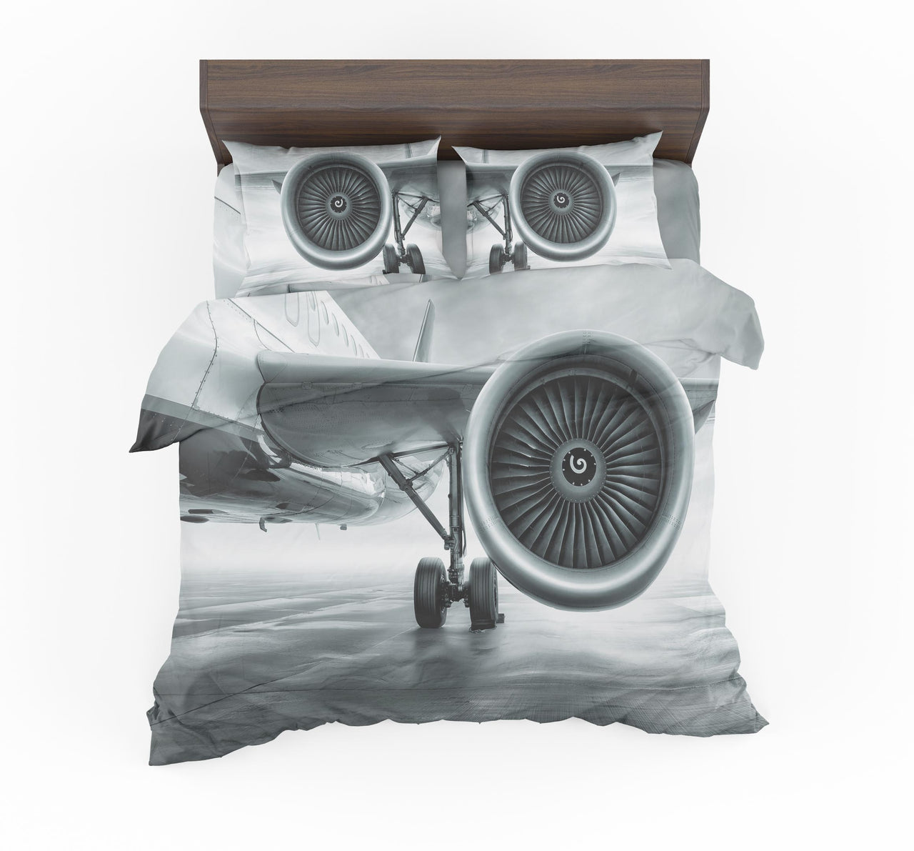 Super Cool Airliner Jet Engine Designed Bedding Sets