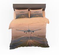 Thumbnail for Super Cool Landing During Sunset Designed Bedding Sets