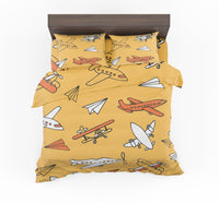 Thumbnail for Super Drawings of Airplanes Designed Bedding Sets