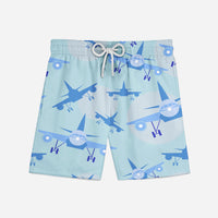 Thumbnail for Super Funny Airplanes Designed Swim Trunks & Shorts