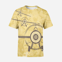 Thumbnail for Super Vintage Propeller Printed 3D T-Shirts