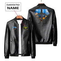 Thumbnail for Supermen of The Skies (Sunrise) Designed PU Leather Jackets
