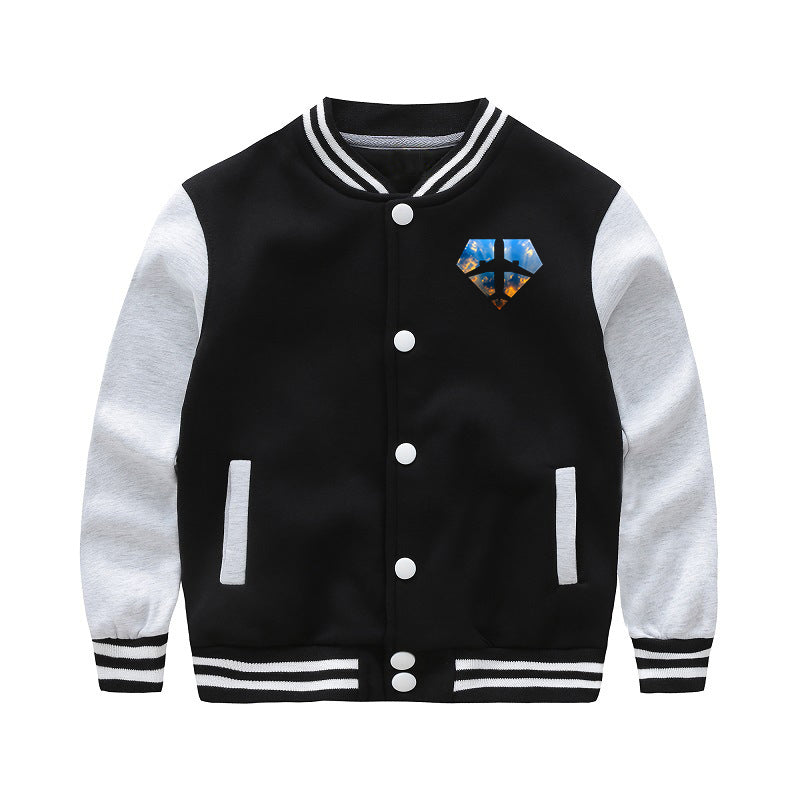Supermen of The Skies (Sunrise) Designed "CHILDREN" Baseball Jackets