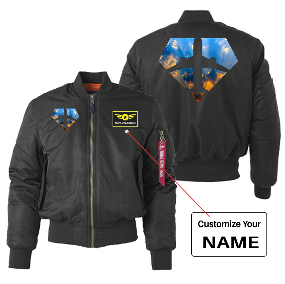 Supermen of The Skies (Sunrise) Designed "Women" Bomber Jackets