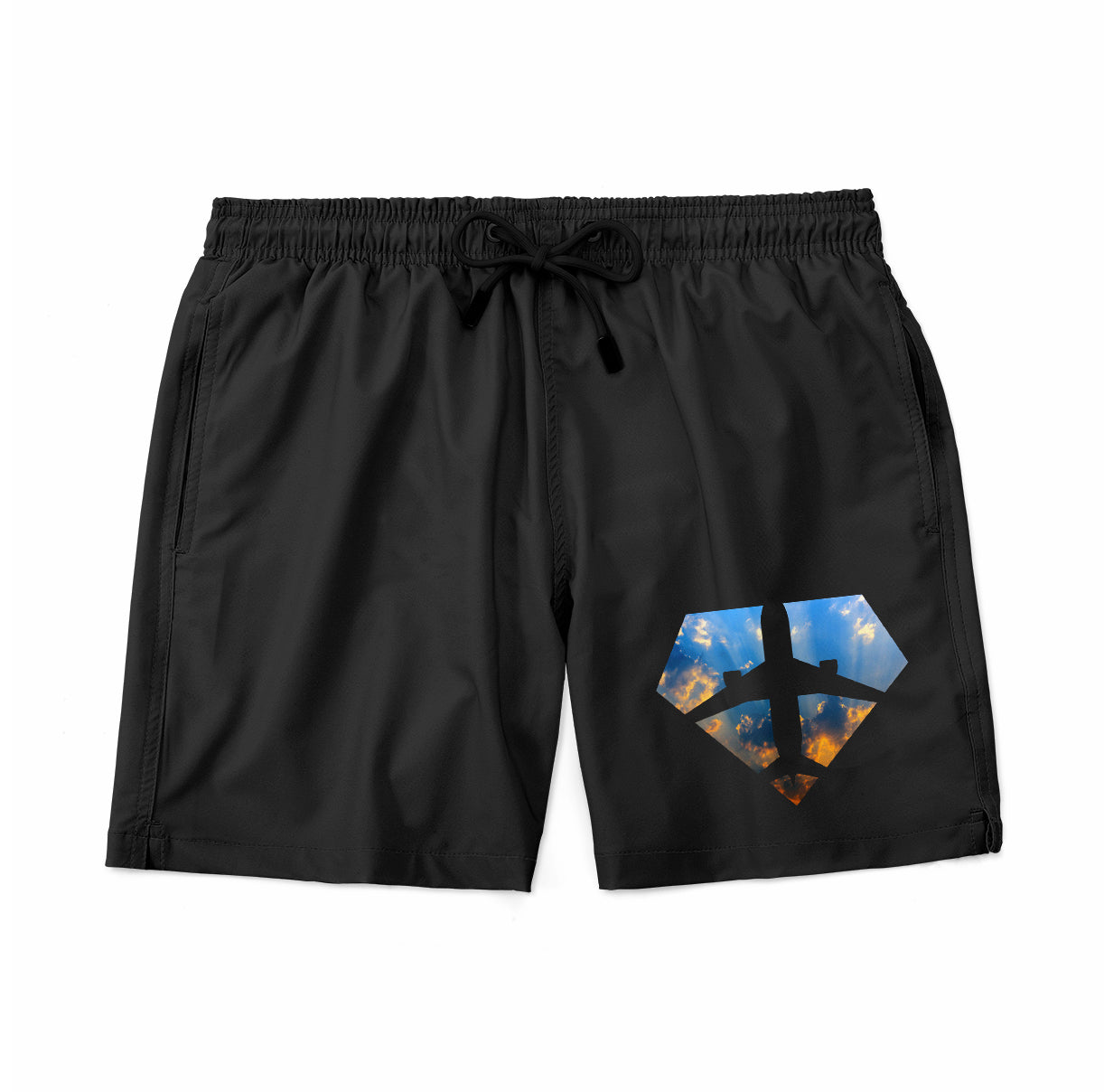 Supermen of The Skies (Sunrise) Designed Swim Trunks & Shorts