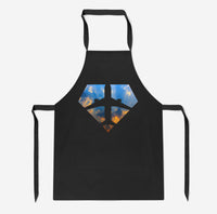 Thumbnail for Supermen of The Skies (Sunrise) Designed Kitchen Aprons
