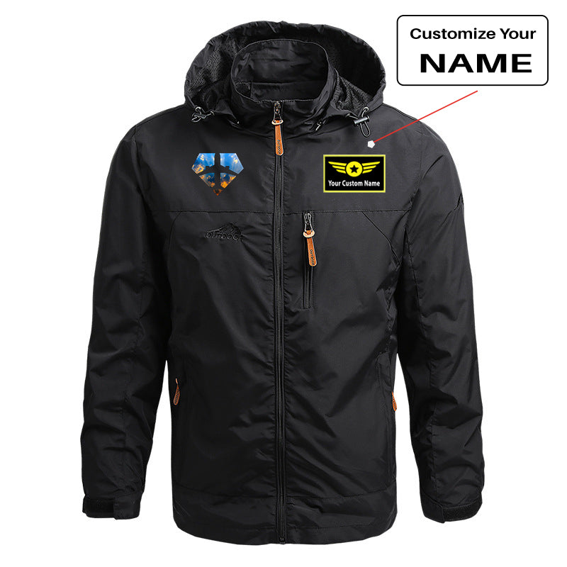 Supermen of The Skies (Sunrise) Designed Thin Stylish Jackets