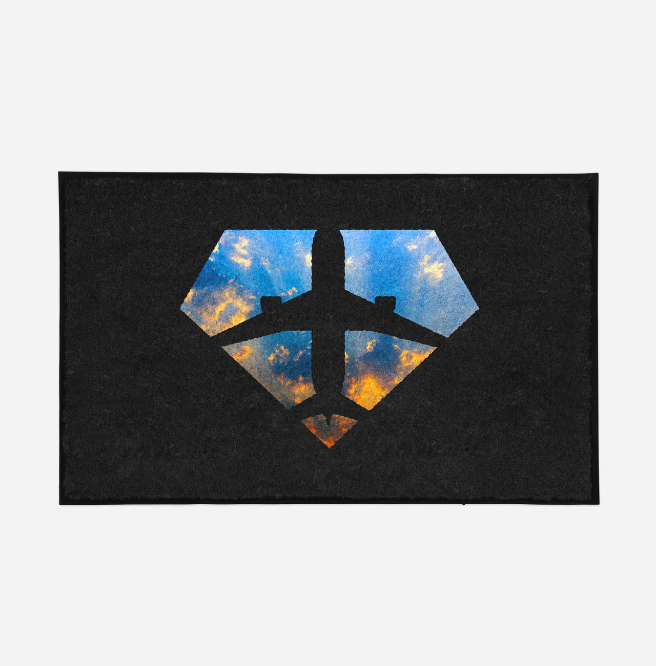 Supermen of The Skies (Sunrise) Designed Door Mats