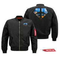 Thumbnail for Supermen of The Skies (Sunrise) Designed Pilot Jackets (Customizable)