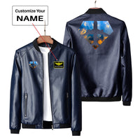 Thumbnail for Supermen of The Skies (Sunrise) Designed PU Leather Jackets