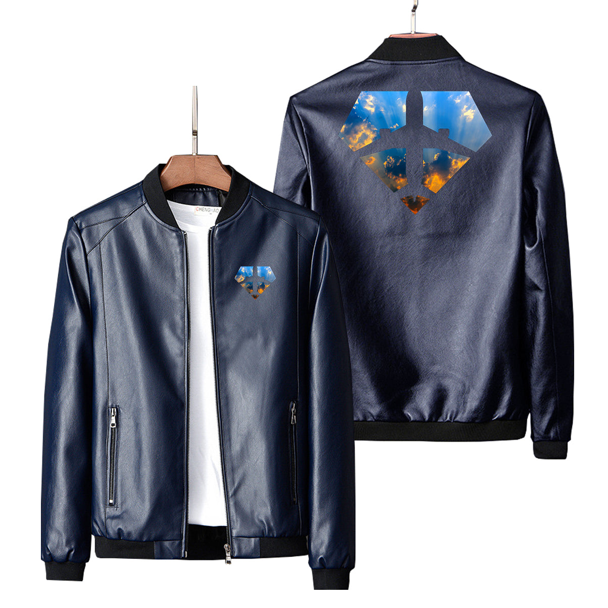Supermen of The Skies (Sunrise) Designed PU Leather Jackets