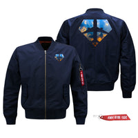 Thumbnail for Supermen of The Skies (Sunrise) Designed Pilot Jackets (Customizable)