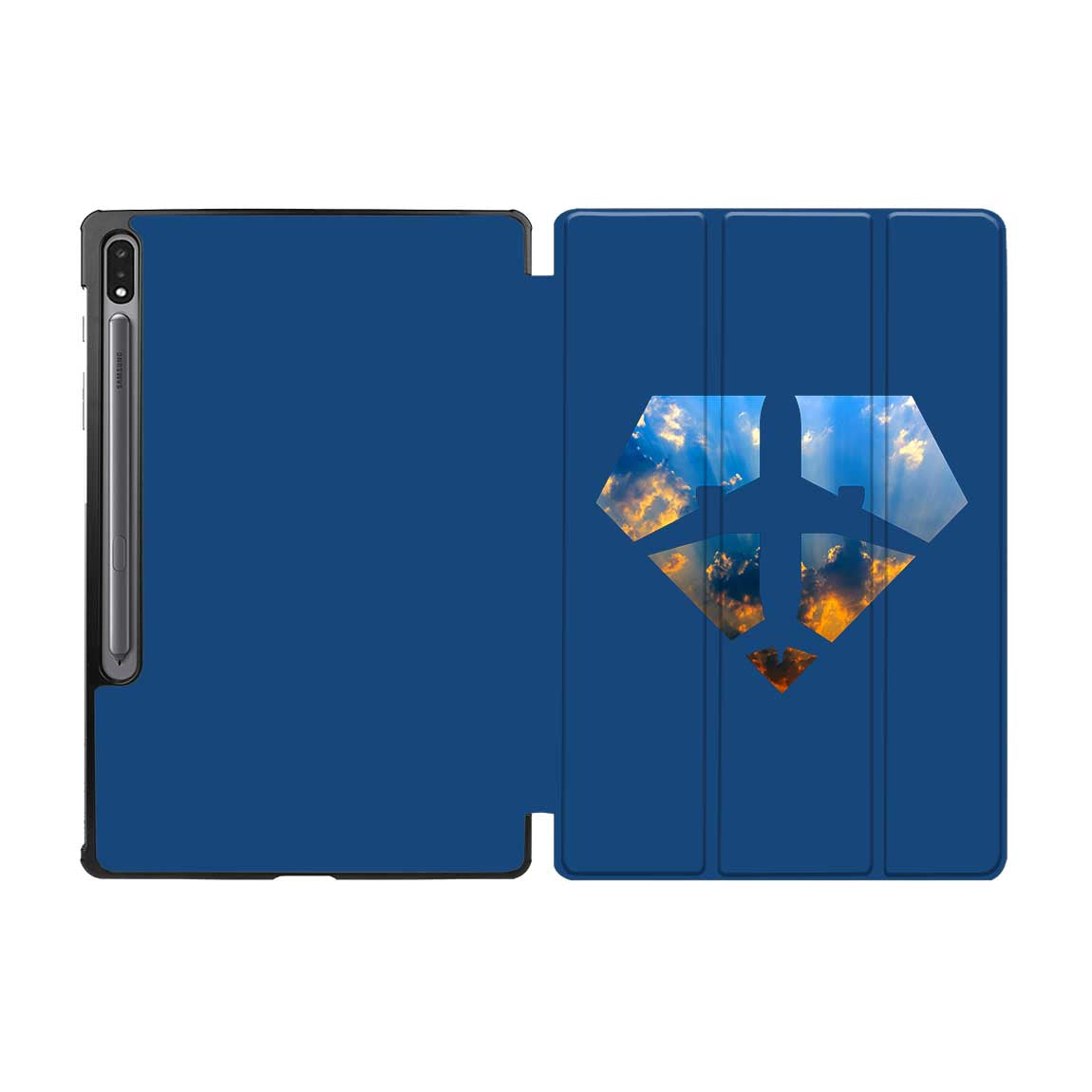 Supermen of The Skies (Sunrise) Designed Samsung Tablet Cases