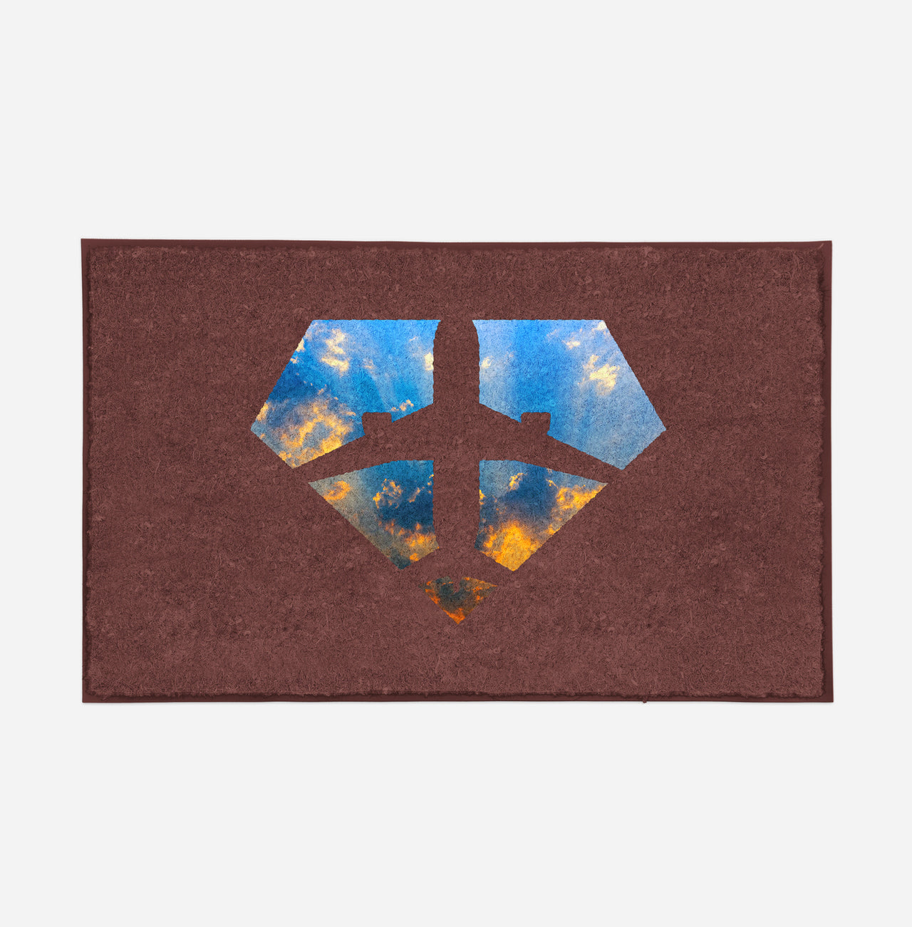 Supermen of The Skies (Sunrise) Designed Door Mats