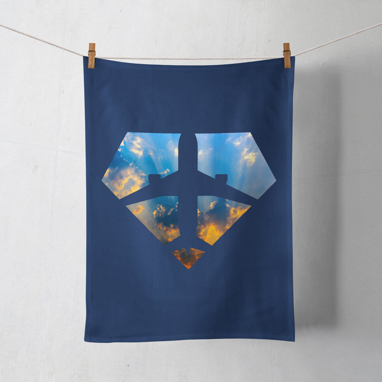 Supermen of The Skies (Sunrise) Designed Towels