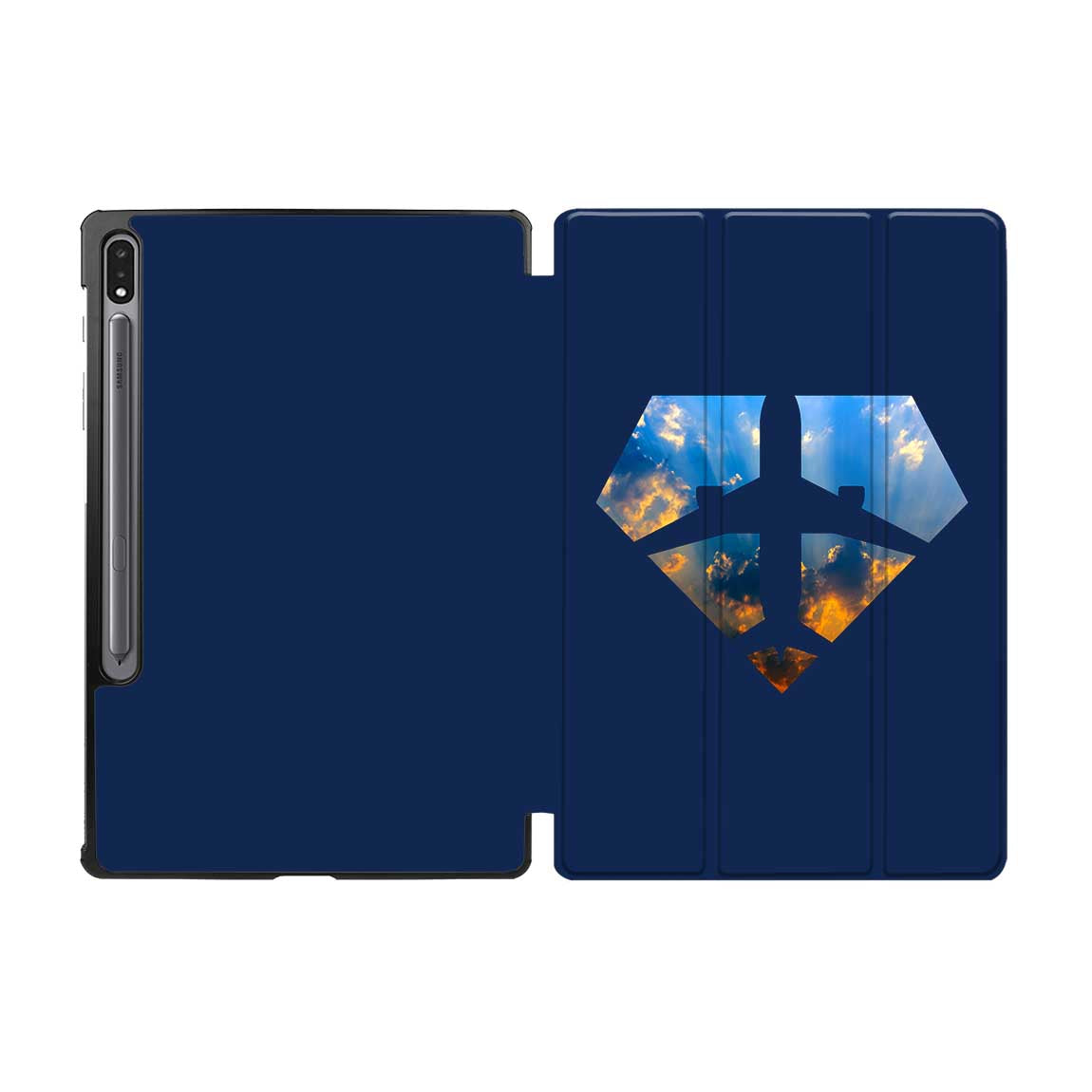 Supermen of The Skies (Sunrise) Designed Samsung Tablet Cases