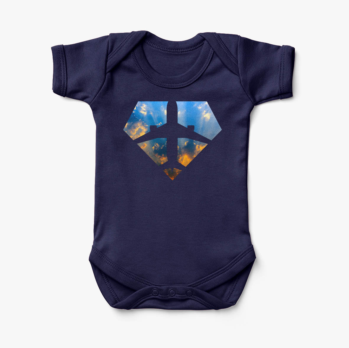 Supermen of The Skies (Sunrise) Designed Baby Bodysuits