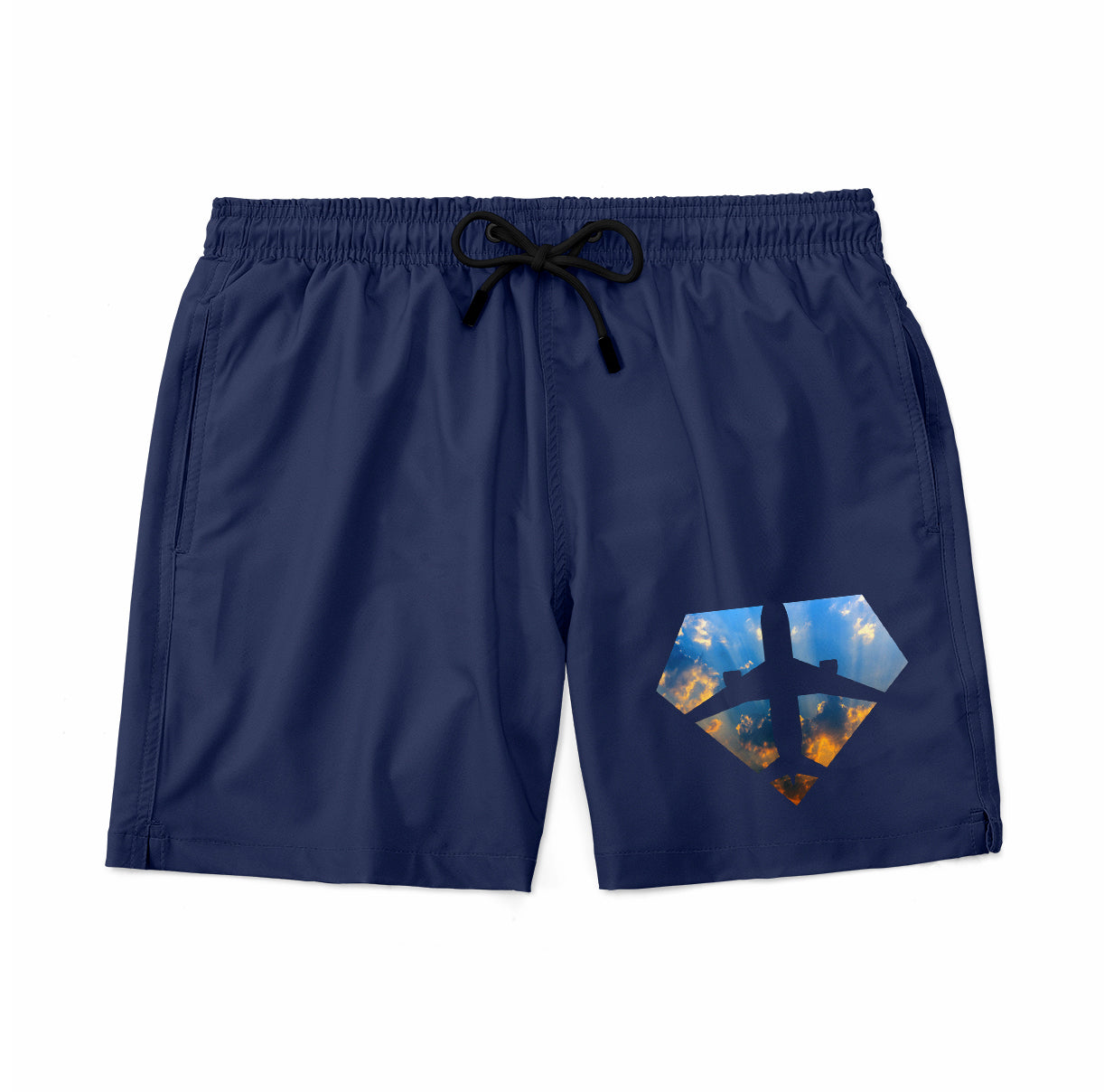 Supermen of The Skies (Sunrise) Designed Swim Trunks & Shorts