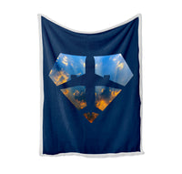 Thumbnail for Supermen of The Skies (Sunrise) Designed Bed Blankets & Covers