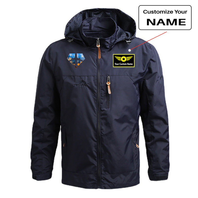 Supermen of The Skies (Sunrise) Designed Thin Stylish Jackets