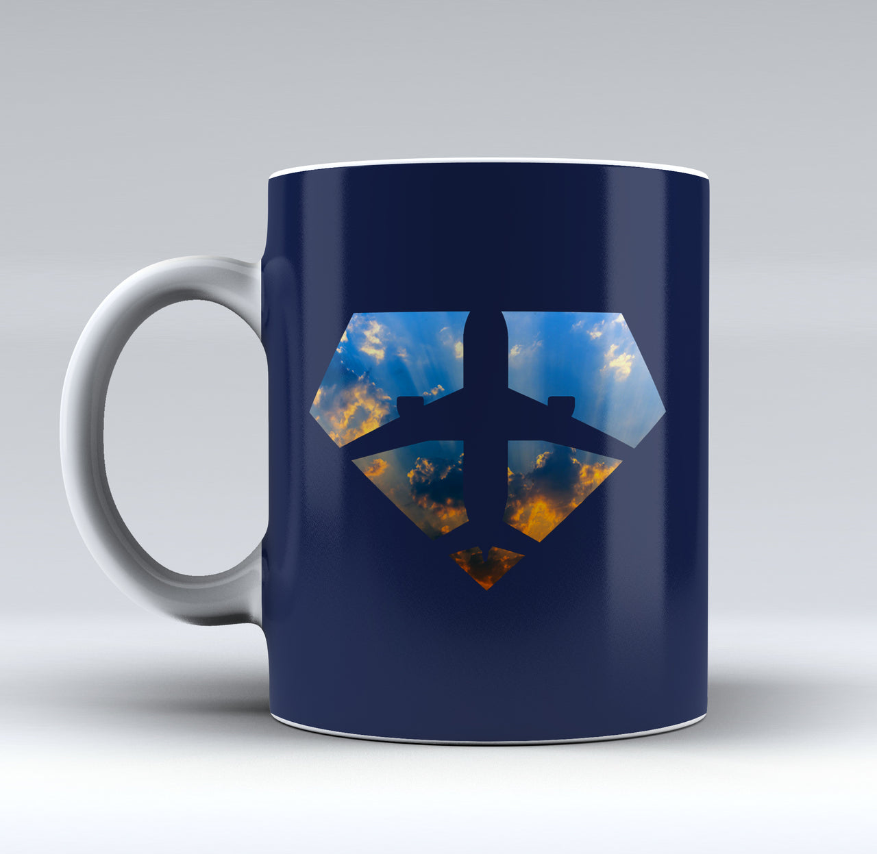 Supermen of The Skies (Sunrise) Designed Mugs