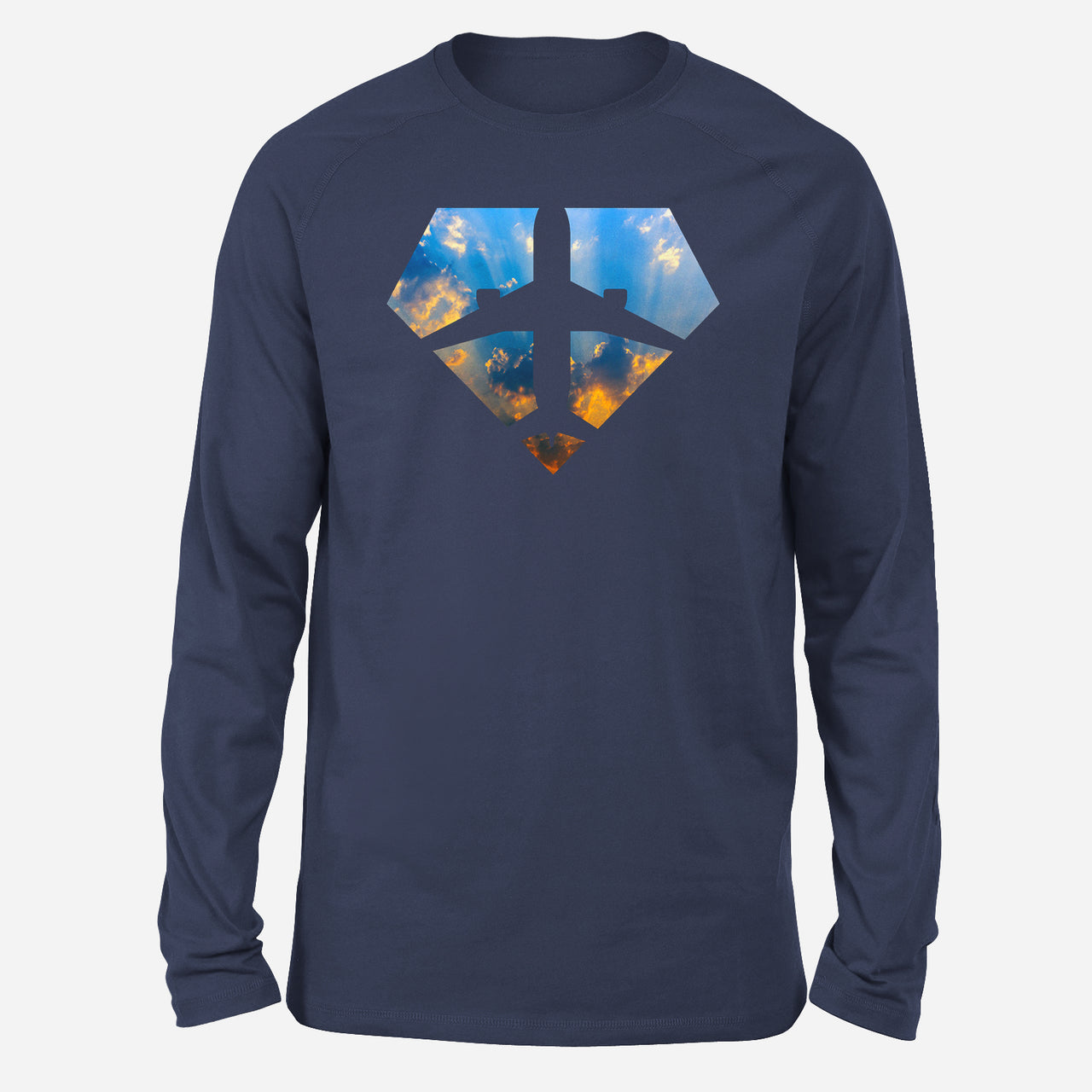 Supermen of The Skies (Sunrise) Designed Long-Sleeve T-Shirts