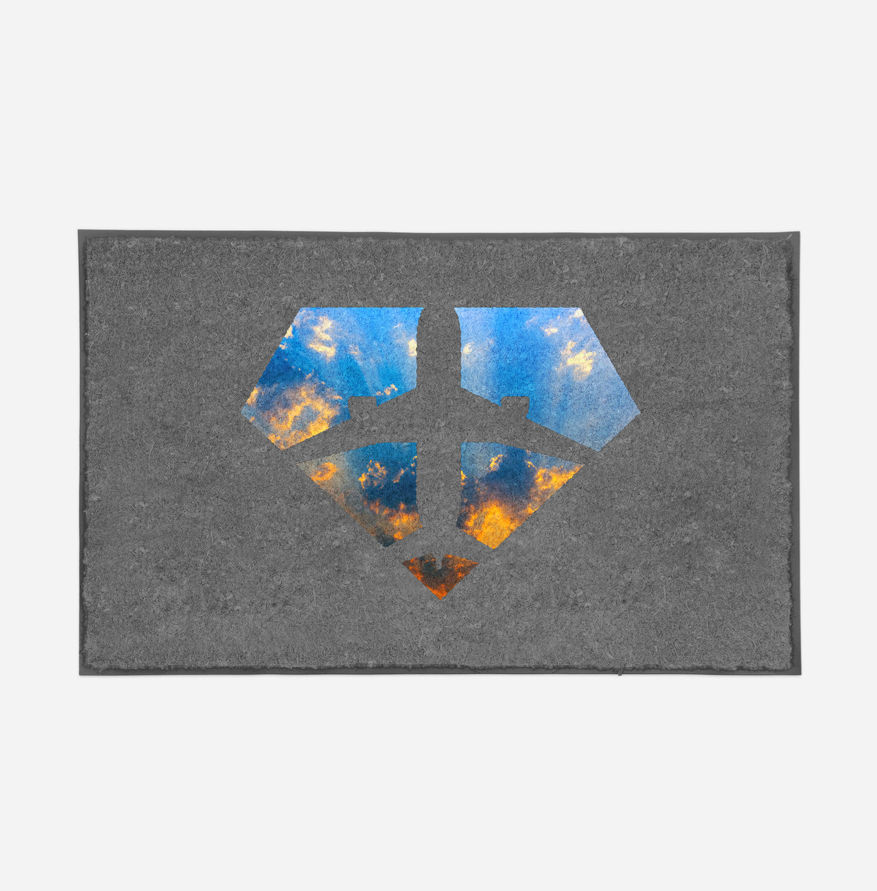 Supermen of The Skies (Sunrise) Designed Door Mats