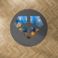 Thumbnail for Supermen of The Skies (Sunrise) Designed Carpet & Floor Mats (Round)