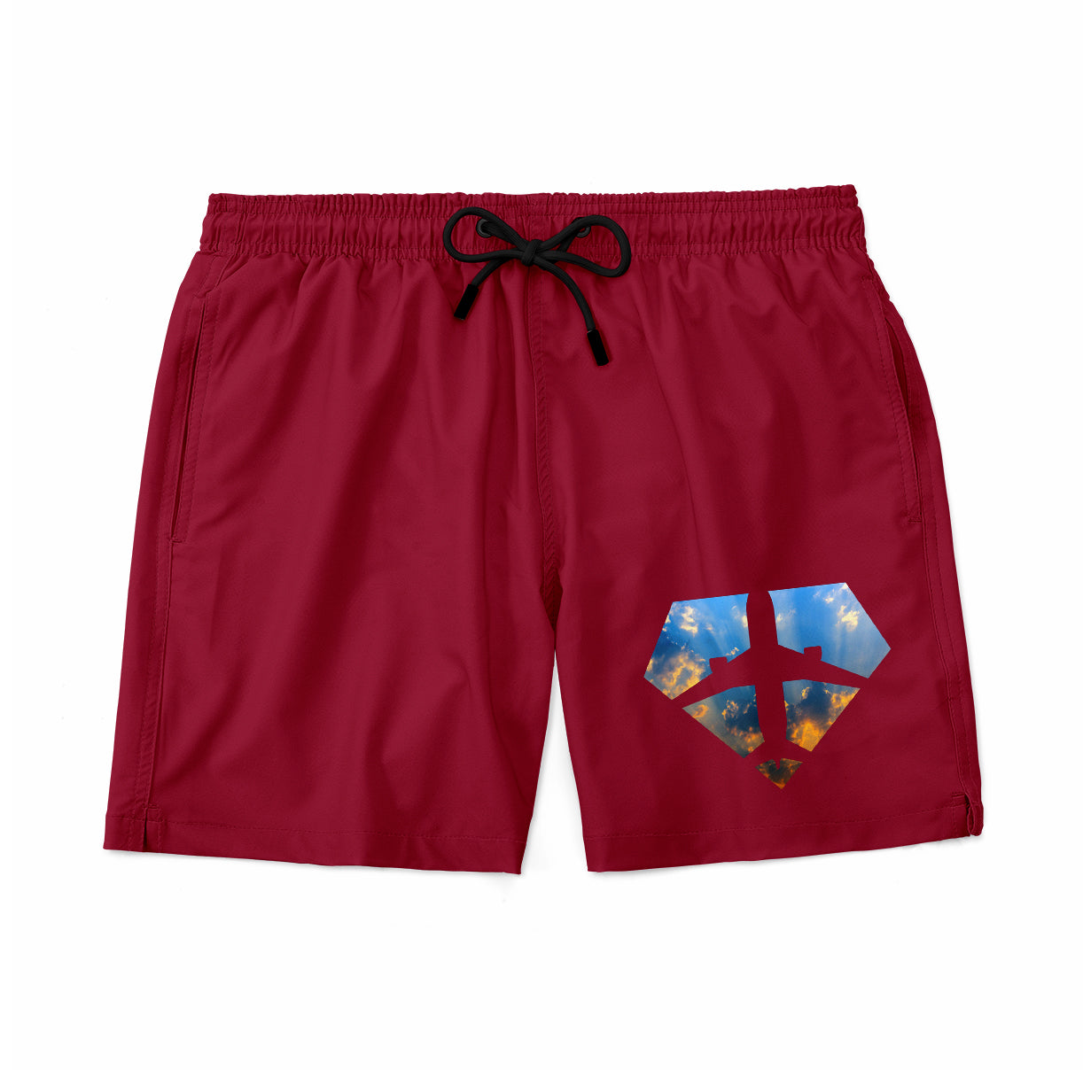 Supermen of The Skies (Sunrise) Designed Swim Trunks & Shorts