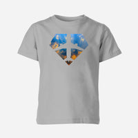 Thumbnail for Supermen of The Skies (Sunrise) Designed Children T-Shirts