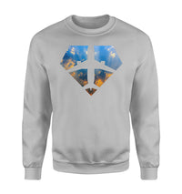 Thumbnail for Supermen of The Skies (Sunrise) Designed Sweatshirts