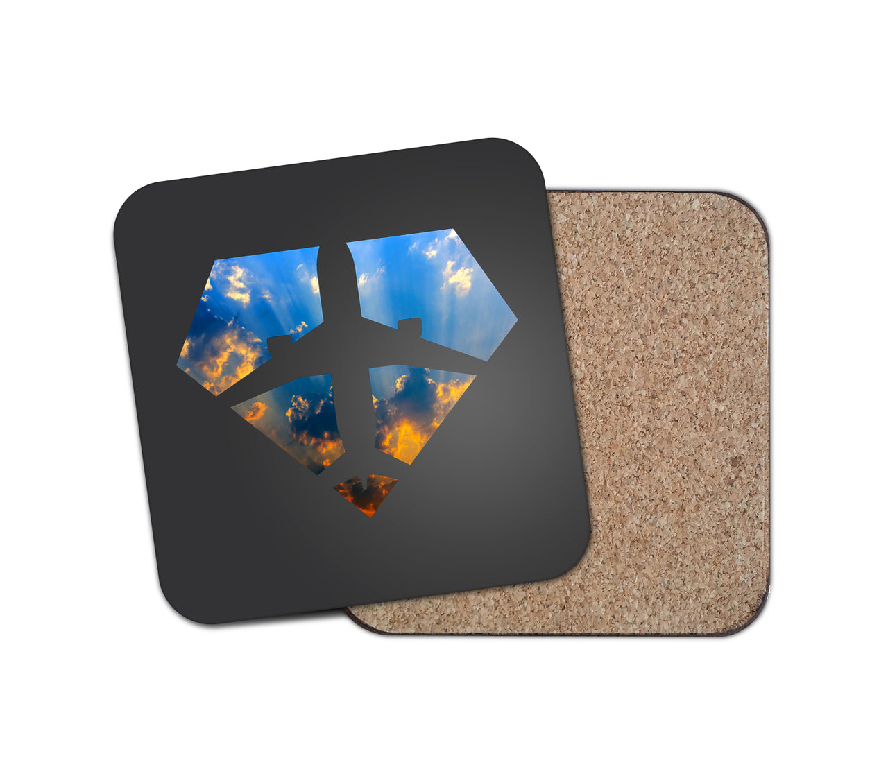 Supermen of The Skies (Sunrise) Designed Coasters