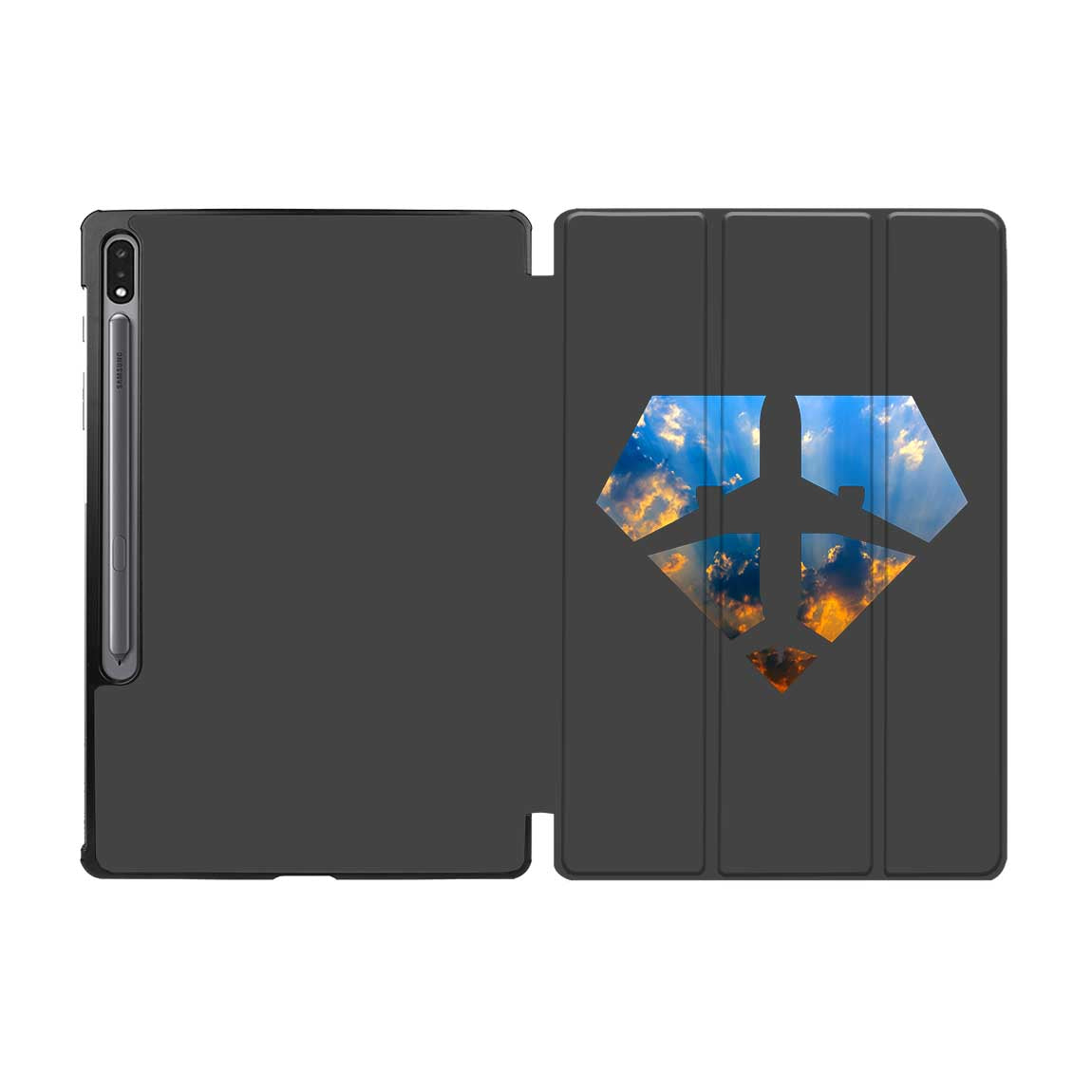 Supermen of The Skies (Sunrise) Designed Samsung Tablet Cases