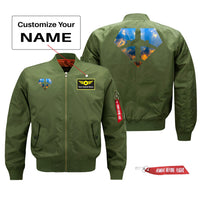 Thumbnail for Supermen of The Skies (Sunrise) Designed Pilot Jackets (Customizable)