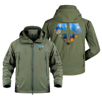 Thumbnail for Supermen of The Skies (Sunrise) Designed Military Jackets (Customizable)