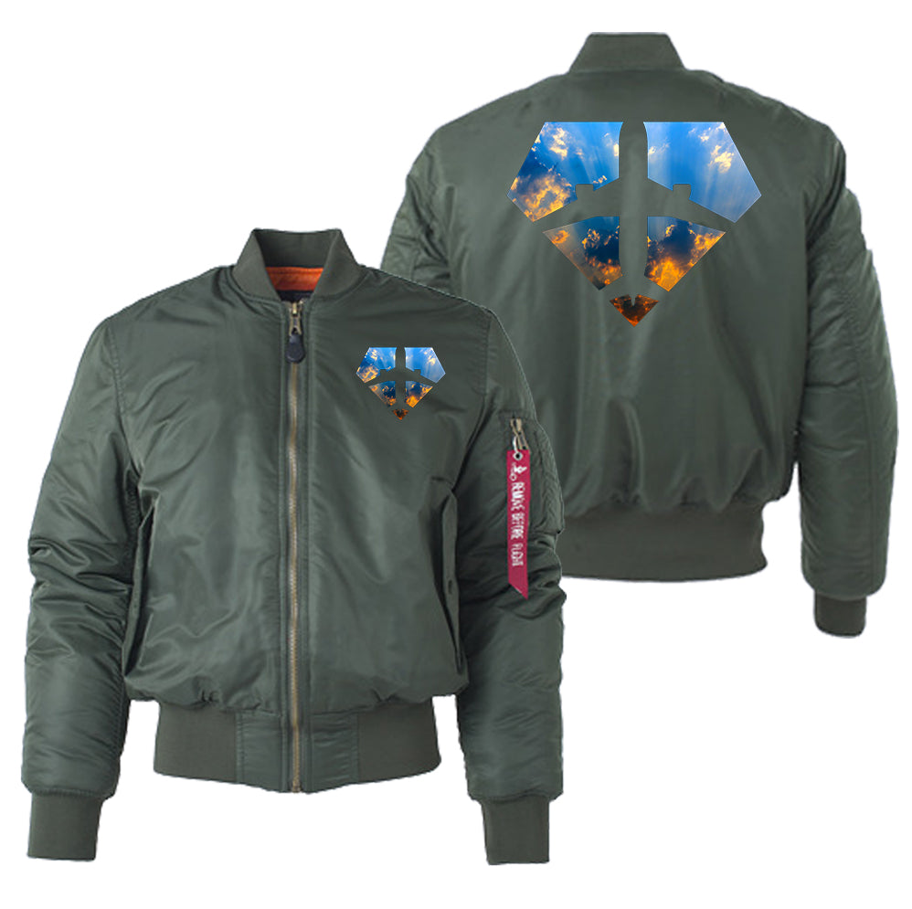 Supermen of The Skies (Sunrise) Designed "Women" Bomber Jackets