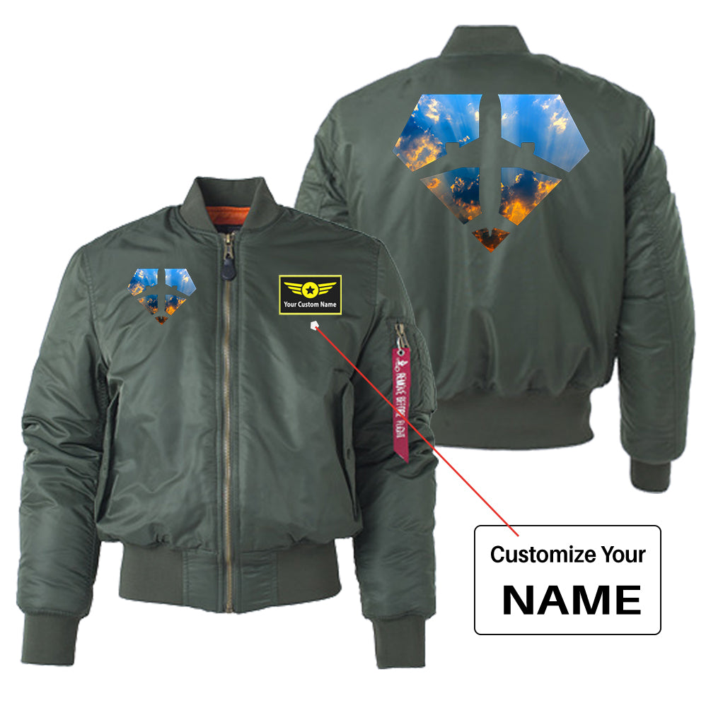 Supermen of The Skies (Sunrise) Designed "Women" Bomber Jackets