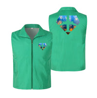 Thumbnail for Supermen of The Skies (Sunrise) Designed Thin Style Vests