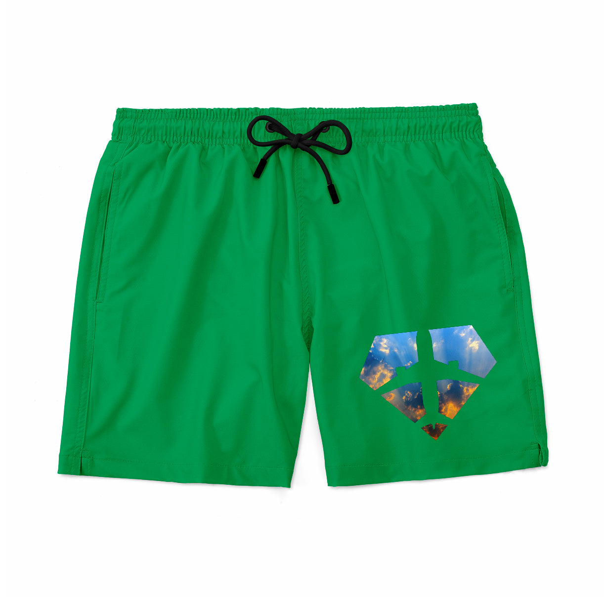 Supermen of The Skies (Sunrise) Designed Swim Trunks & Shorts
