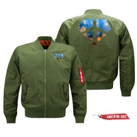 Thumbnail for Supermen of The Skies (Sunrise) Designed Pilot Jackets (Customizable)