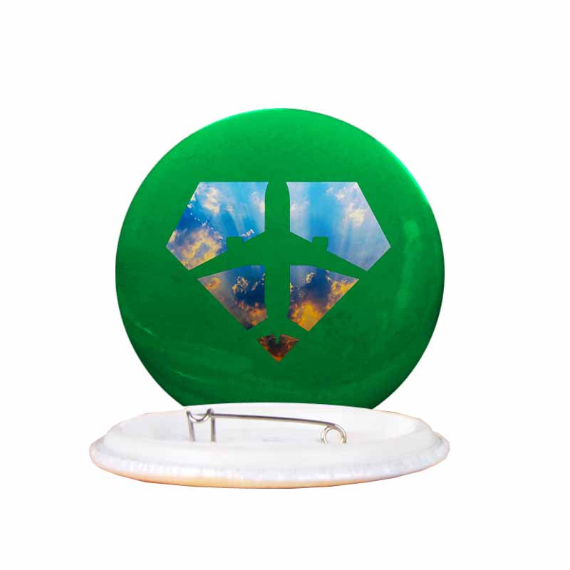 Supermen of The Skies (Sunrise) Designed Pins