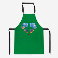 Thumbnail for Supermen of The Skies (Sunrise) Designed Kitchen Aprons