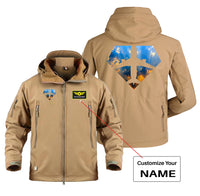 Thumbnail for Supermen of The Skies (Sunrise) Designed Military Jackets (Customizable)