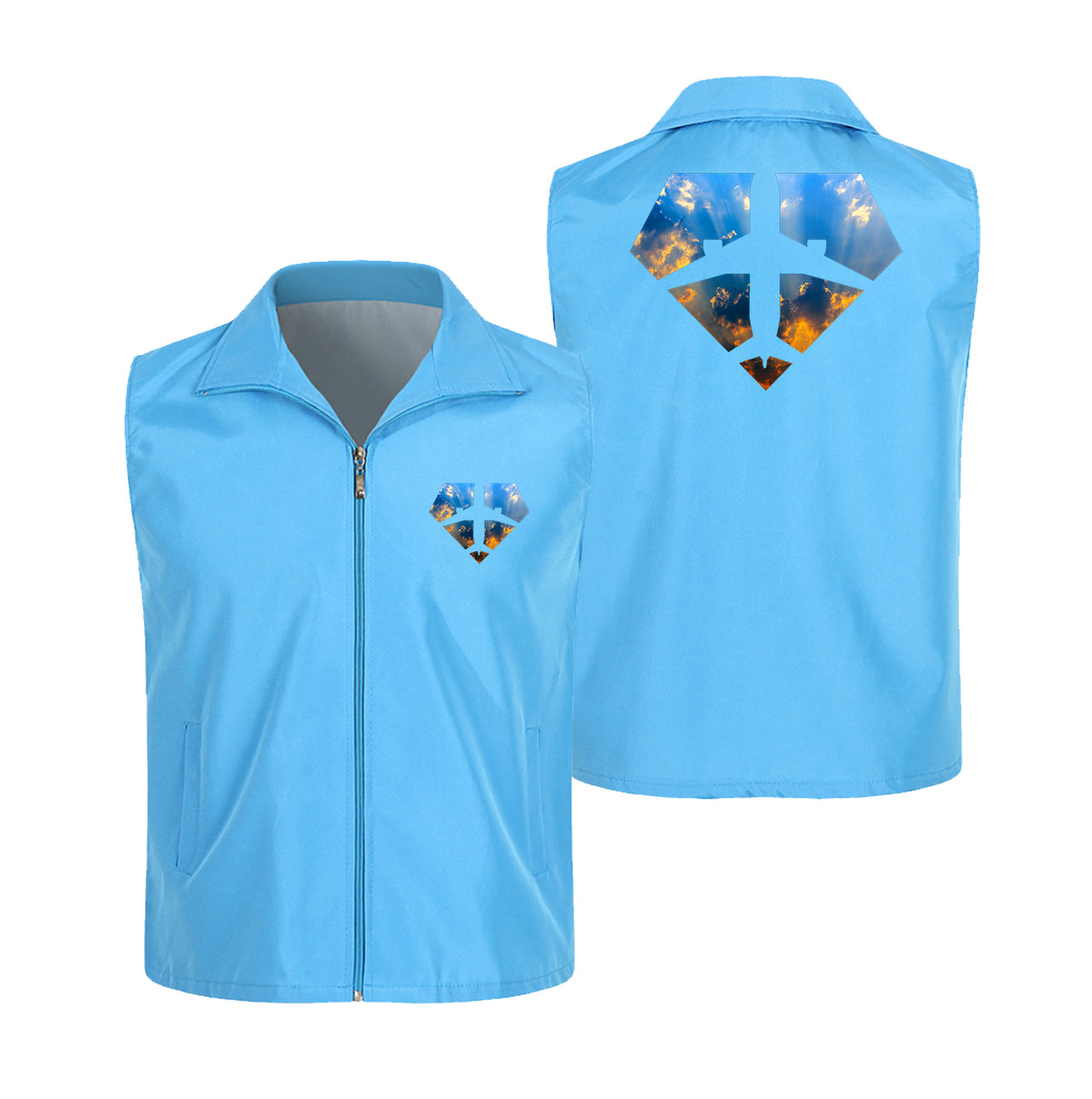 Supermen of The Skies (Sunrise) Designed Thin Style Vests
