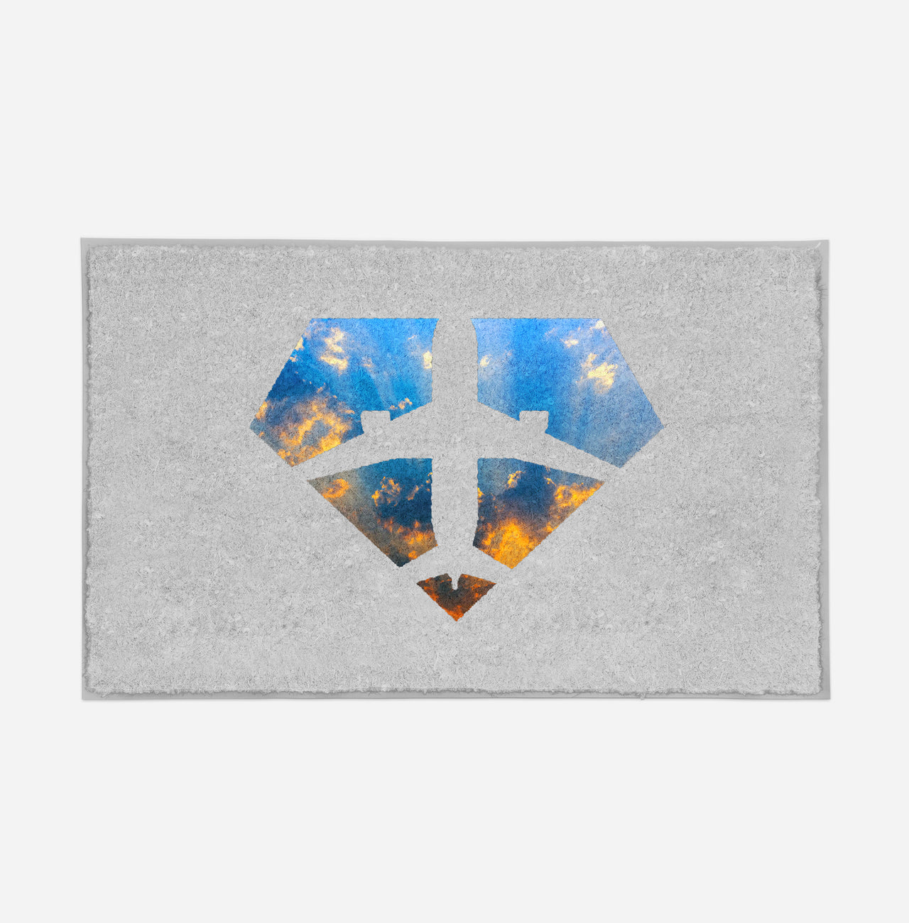Supermen of The Skies (Sunrise) Designed Door Mats