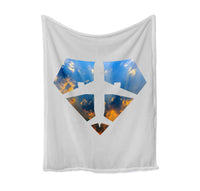 Thumbnail for Supermen of The Skies (Sunrise) Designed Bed Blankets & Covers