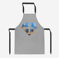 Thumbnail for Supermen of The Skies (Sunrise) Designed Kitchen Aprons