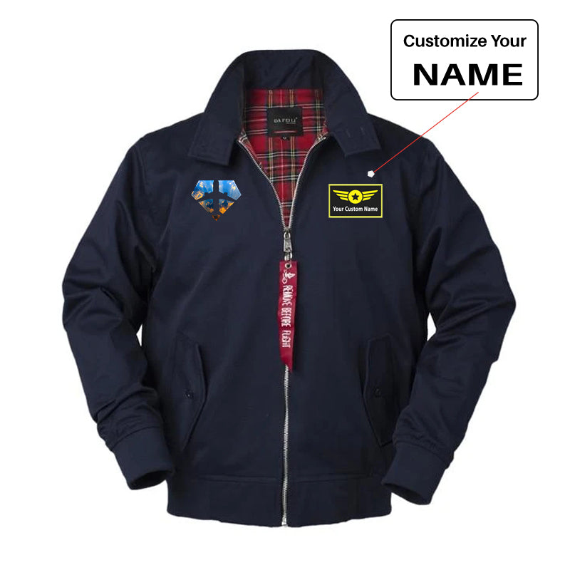 Supermen of The Skies (Sunrise) Designed Vintage Style Jackets