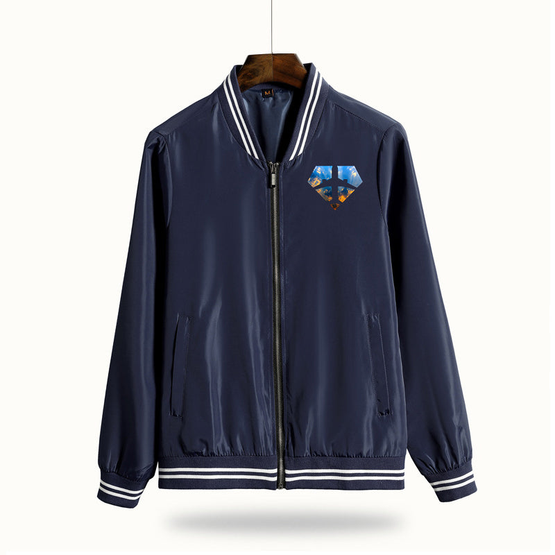 Supermen of The Skies (Sunrise) Designed Thin Spring Jackets